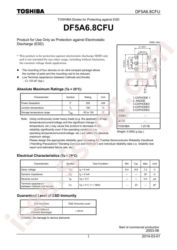 DF5A6.8CFU(TE85L,F