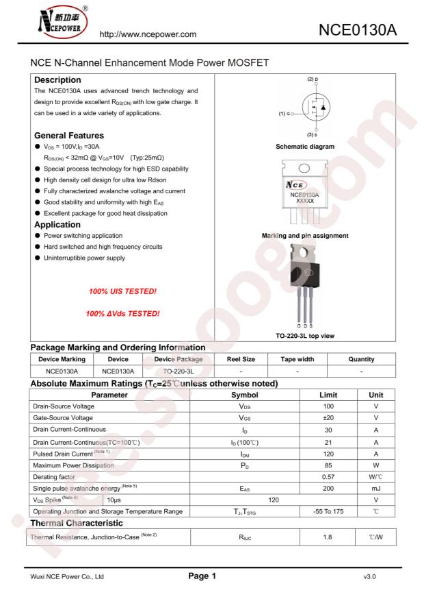NCE0130A