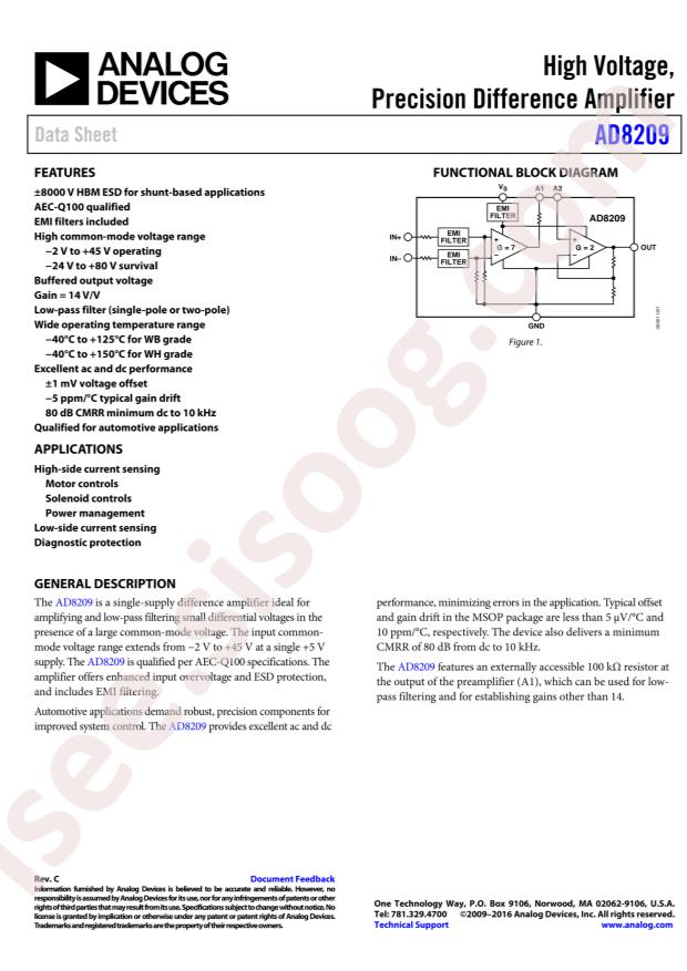 AD8209WHRMZ