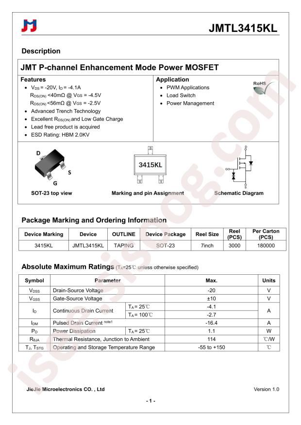 JMTL3415KL