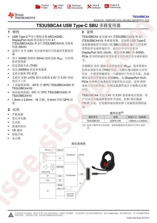 TS3USBCA420RSVT