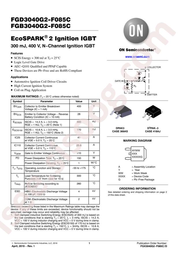 FGD3040G2-F085C