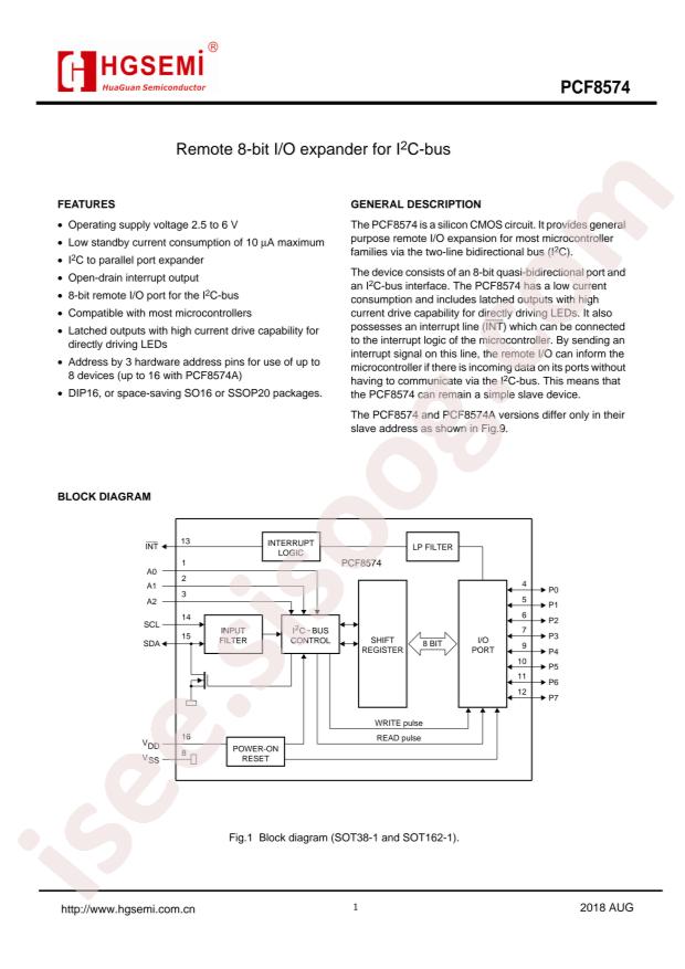 PCF8574P