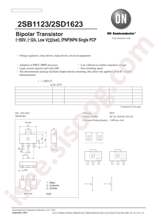 2SB1123S-TD-E