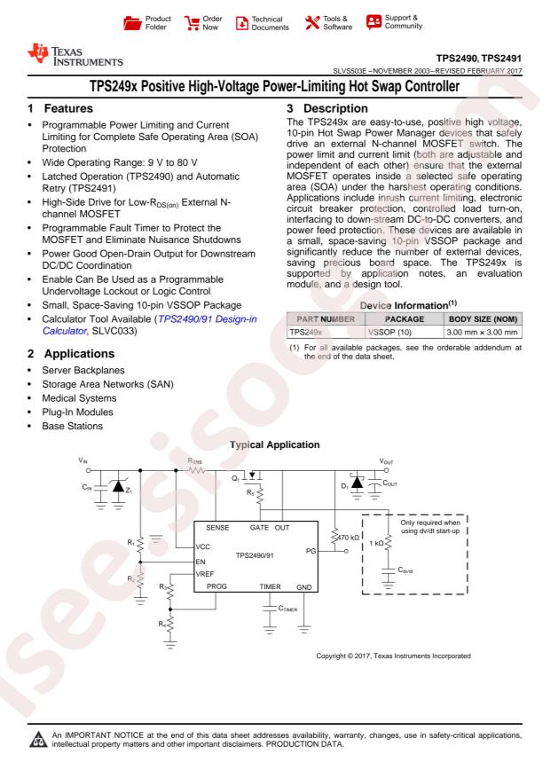TPS2491DGSR