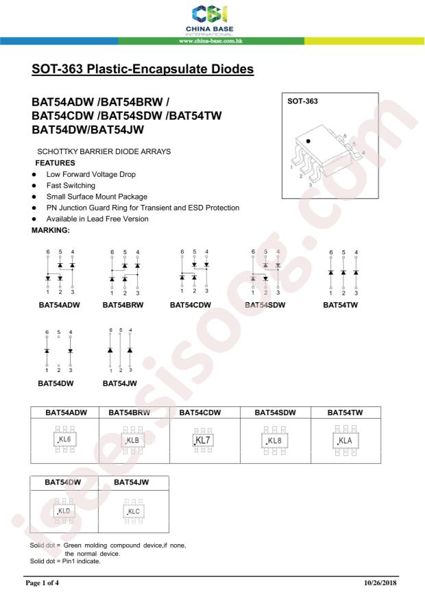 BAT54BRW