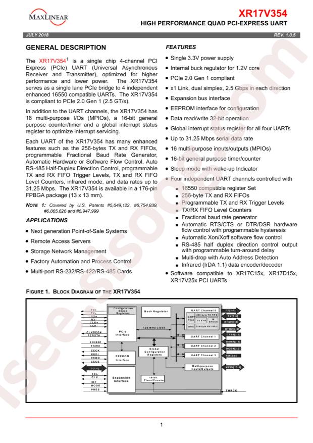 XR17V354IB176-F