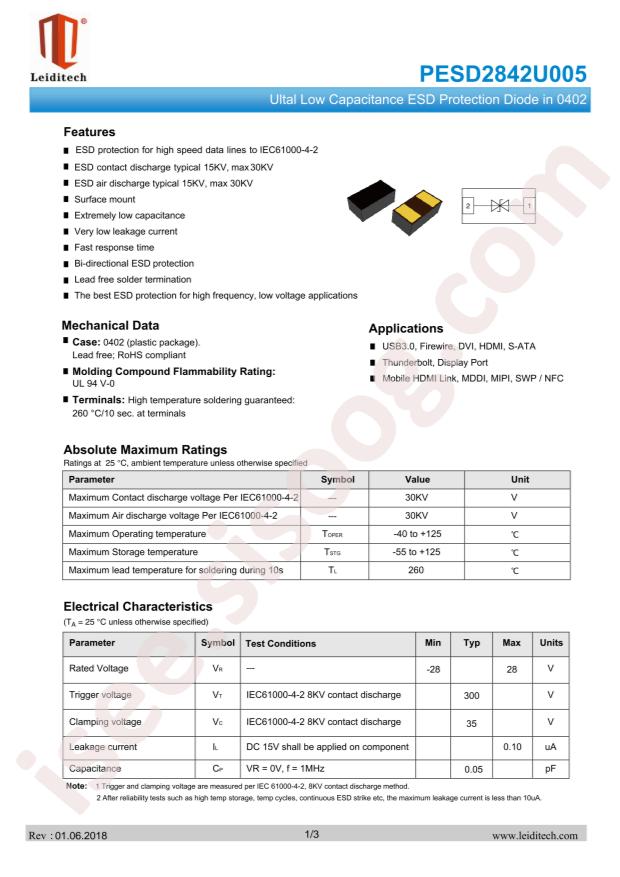 PESD2842U005