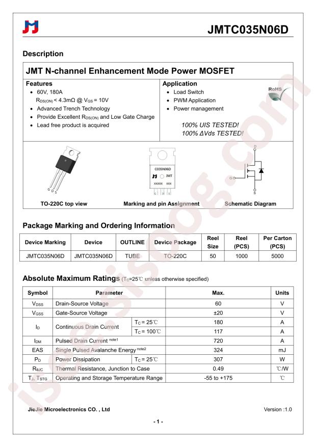 JMTC035N06D