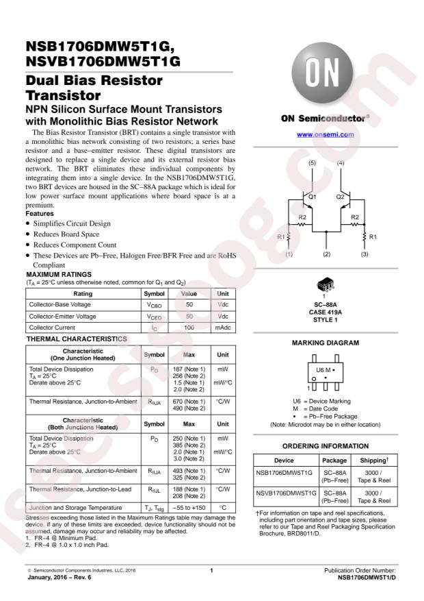 NSB1706DMW5T1G