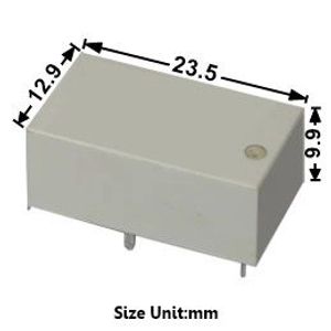 Relay YAK-SS-224DM 8Pin 30A 24V 0.55W Yuanze | 00