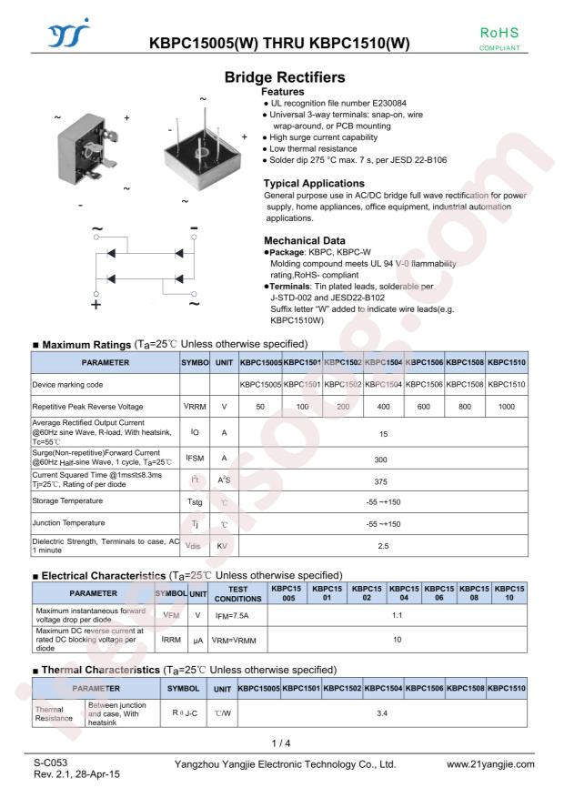 KBPC1506W