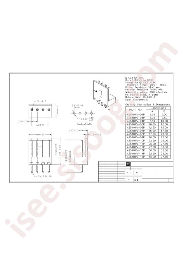A2540WV-06P
