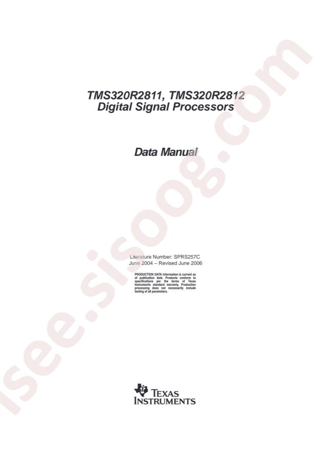 TMS320R2811PBKA