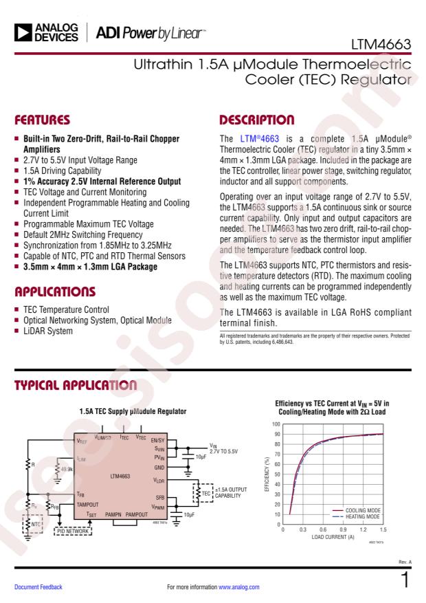 LTM4663EV#PBF
