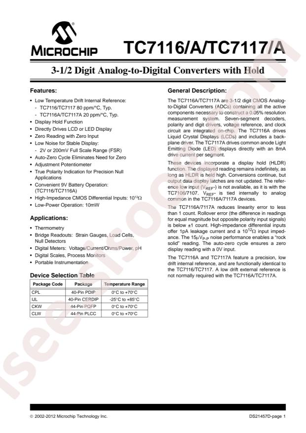 TC7117CPL
