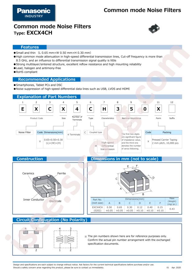 EXCX4CH120X