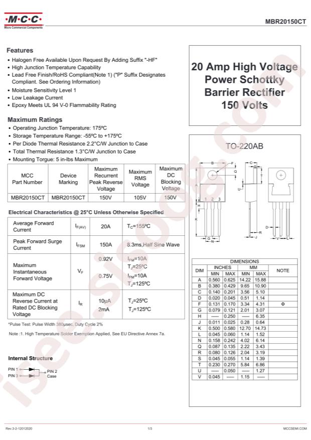 MBR20150CT-BP