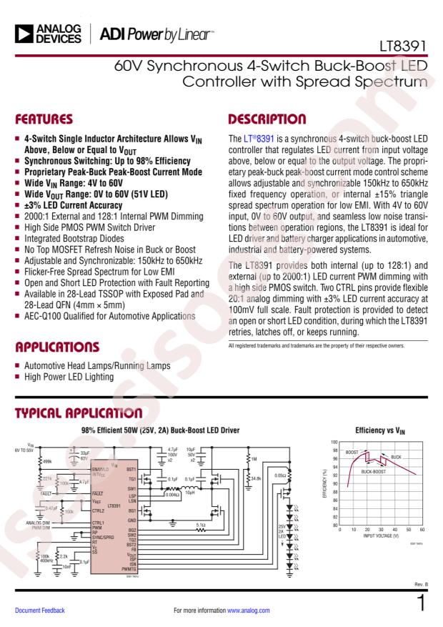 LT8391IUFD#PBF