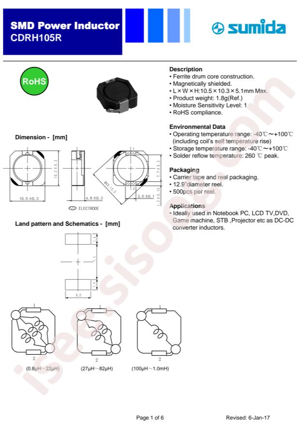 CDRH105RNP-680NC