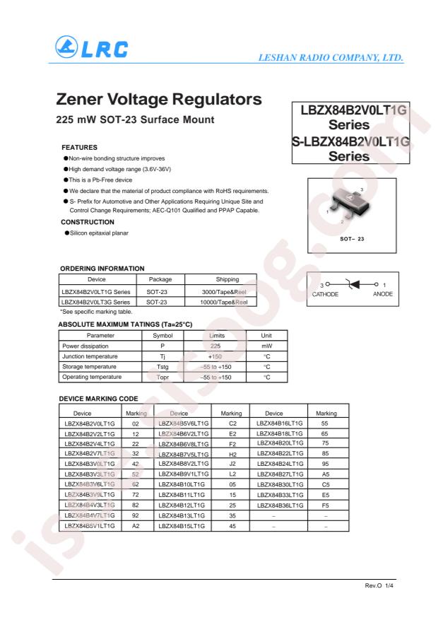 LBZX84B5V6LT1G