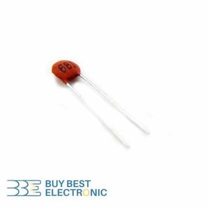 CERAMIC DISC CAPACITOR 680PF 50V