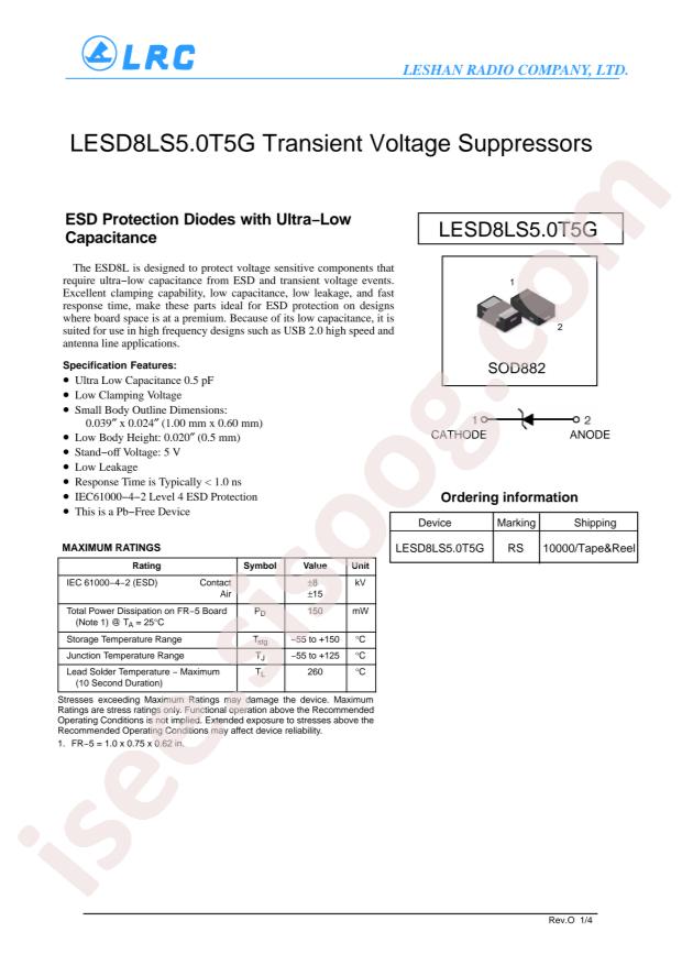 LESD8LS5.0T5G