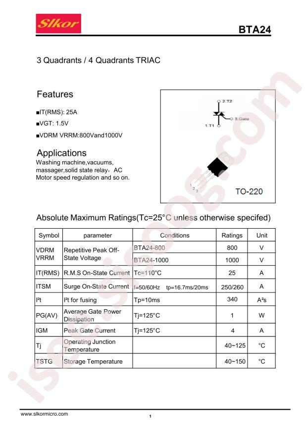 BTA24-800B