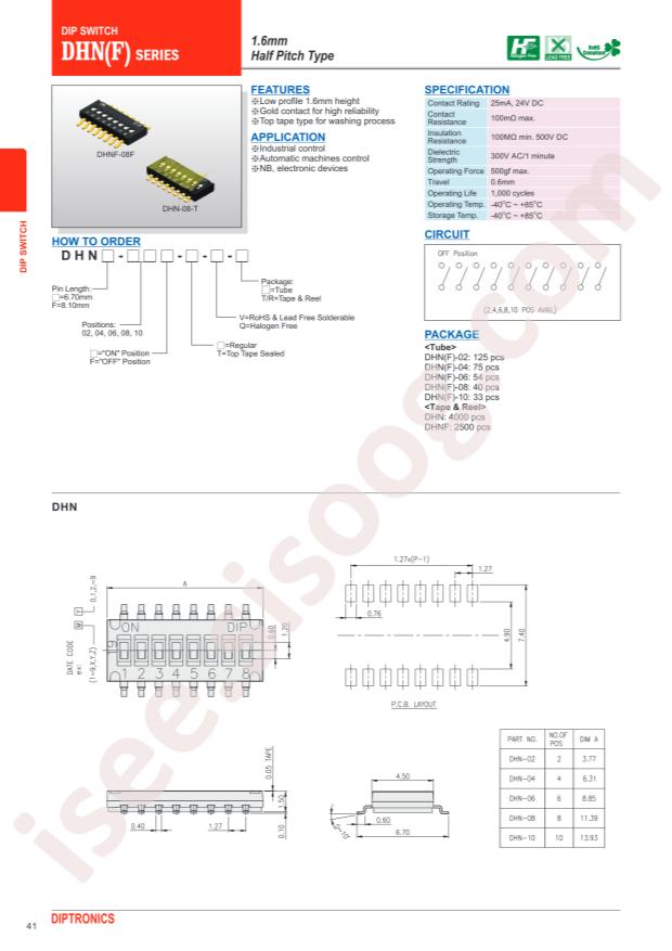 DHNF-04-V-T/R