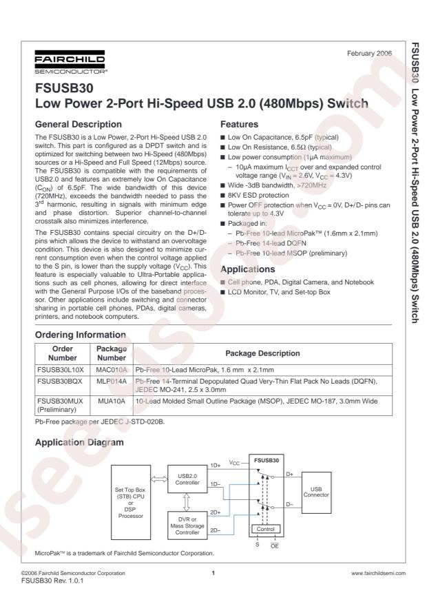 FSUSB30MUX