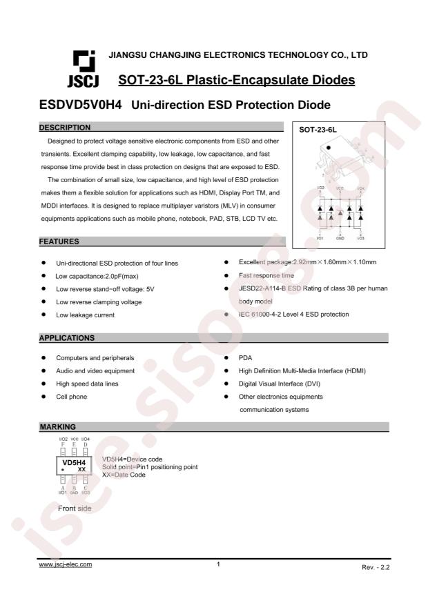 ESDVD5V0H4