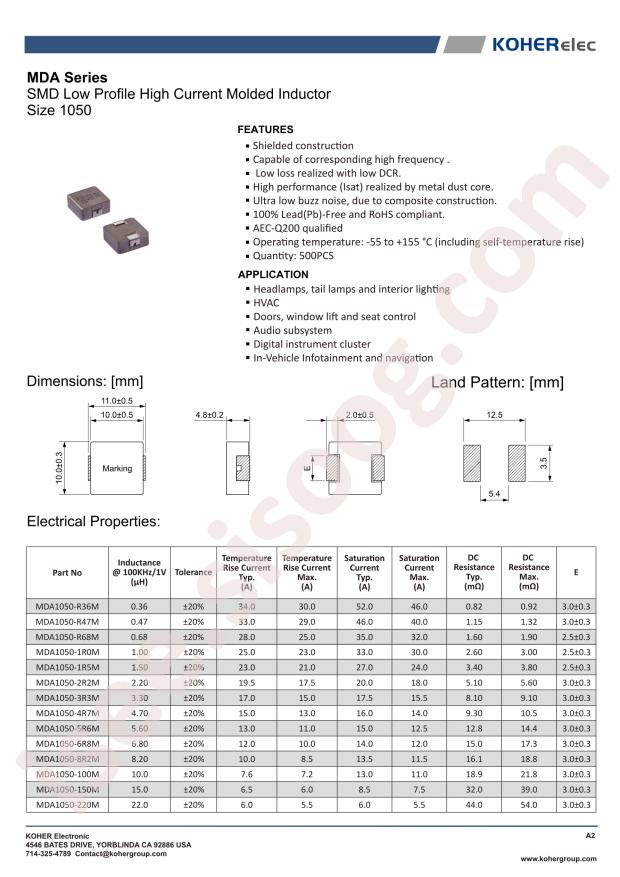 MDA1050-6R8M