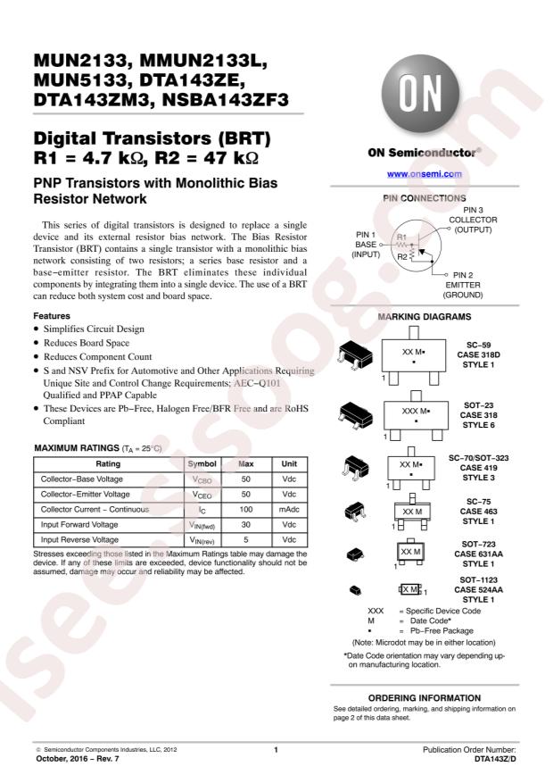 MMUN2133LT1G