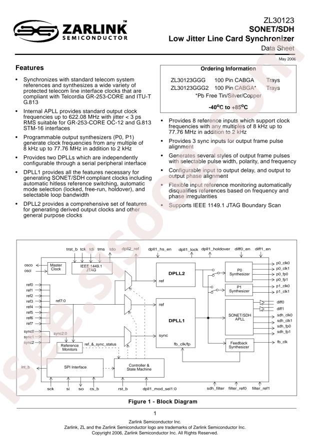 ZL30123GGG2