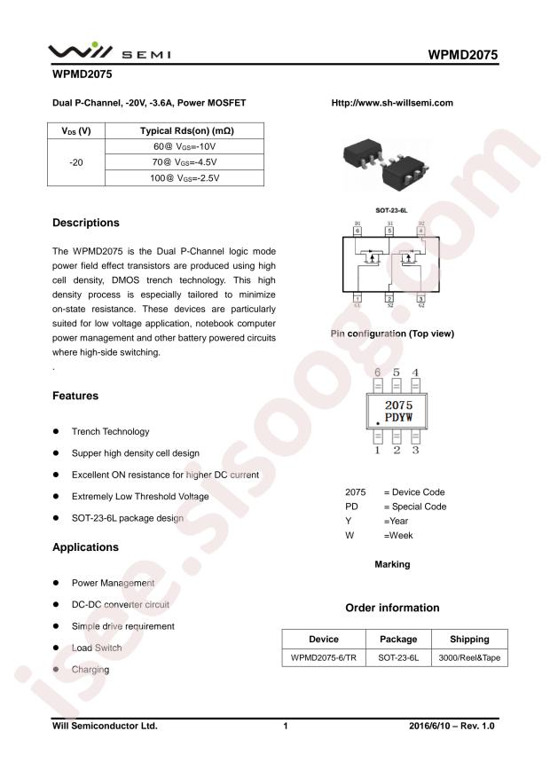 WPMD2075-6/TR