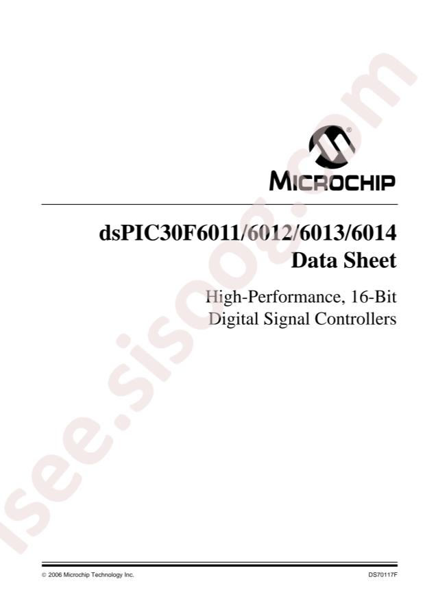 dsPIC30F6011-20E/PF