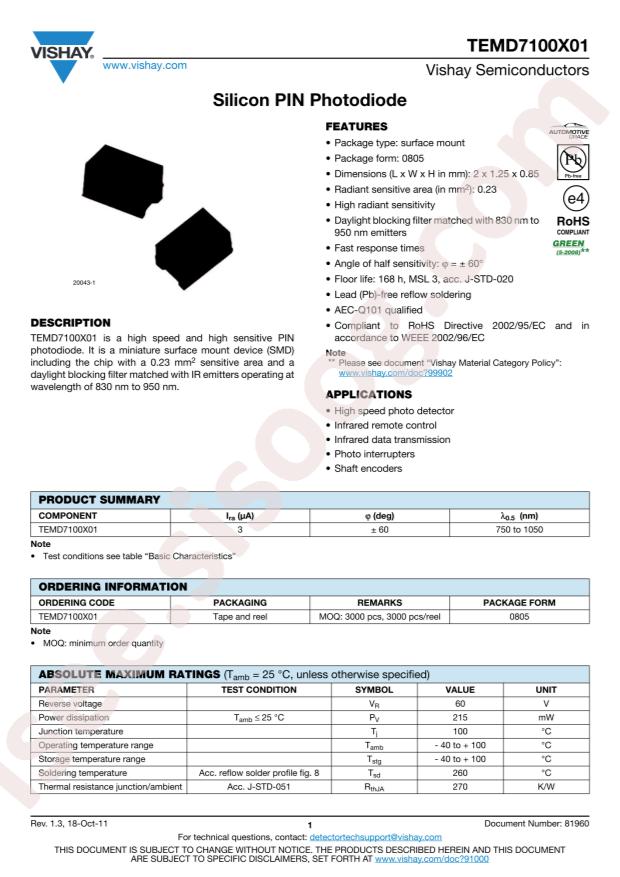 TEMD7100X01