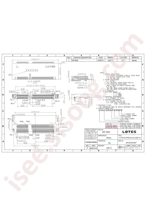 APCI0158-P001A