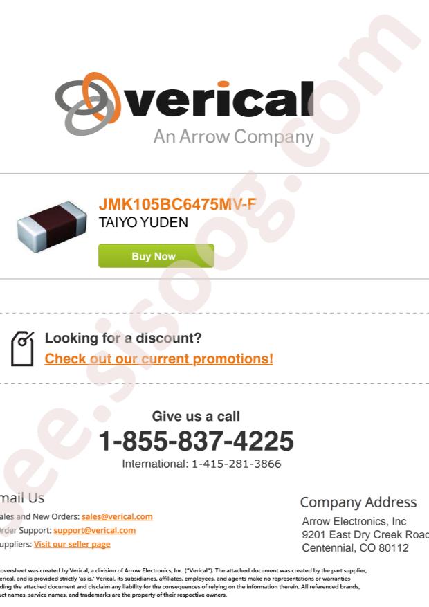 JMK105BC6475MV-F