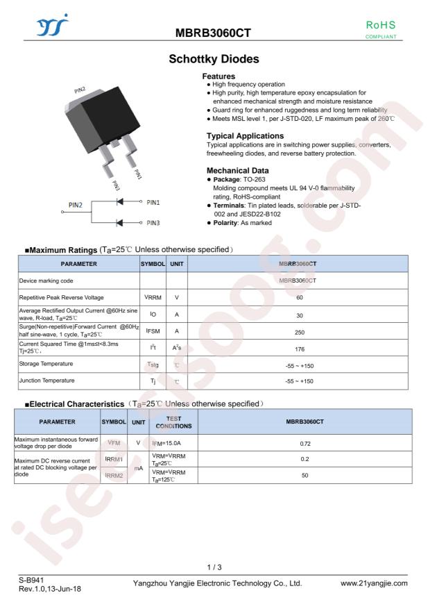 MBRB3060CT