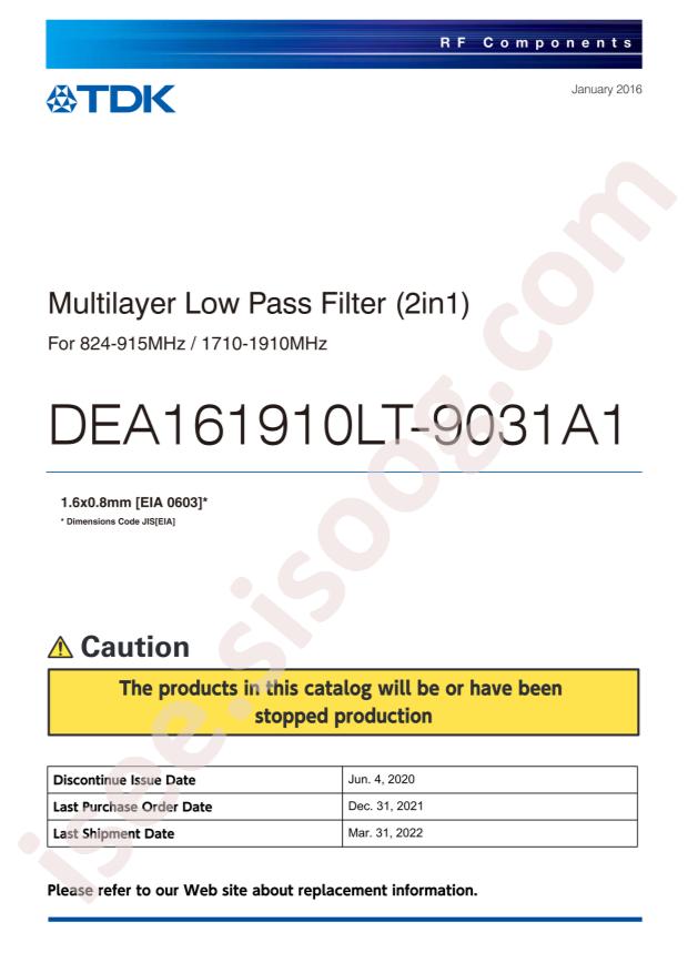 DEA161910LT-9031A1