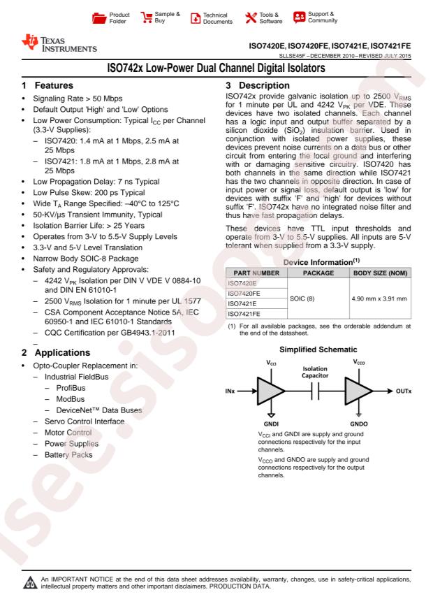 ISO7420FEDR