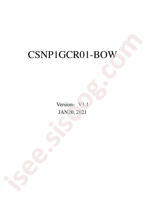 CSNP1GCR01-BOW