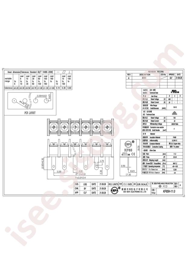 KF65H-11.0-8P