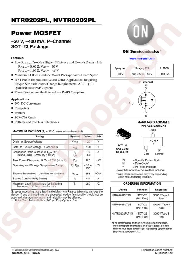 NTR0202PLT1G