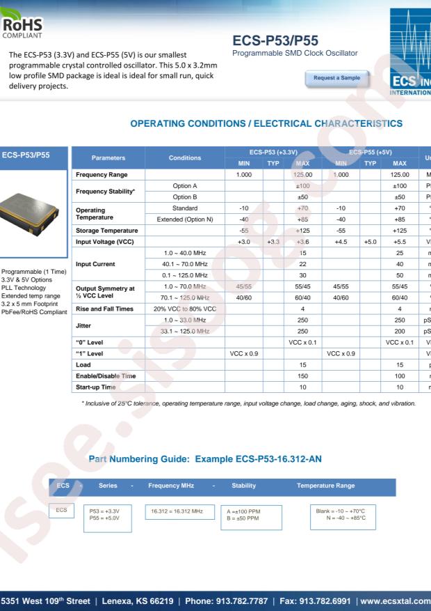 ECS-P55-B