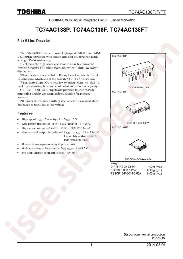 TC74AC138FTEL