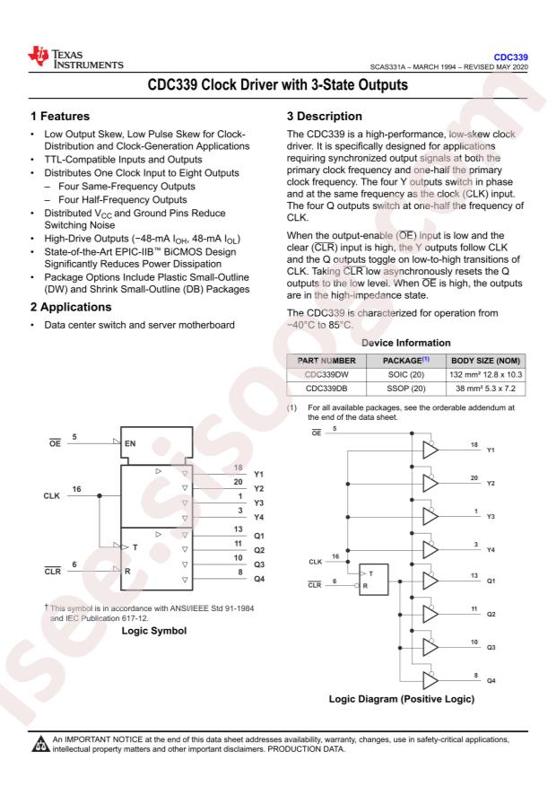 CDC339DWG4