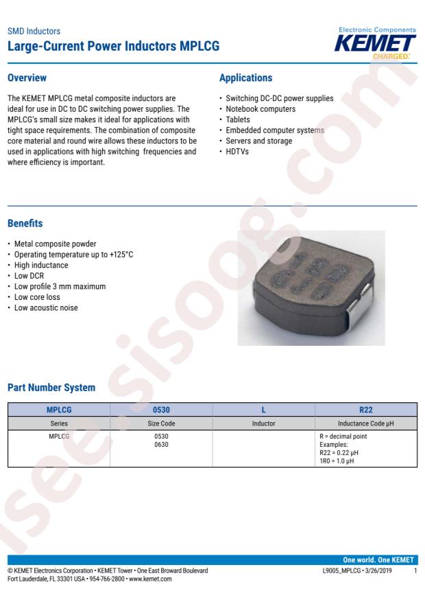 MPLCG0530LR22