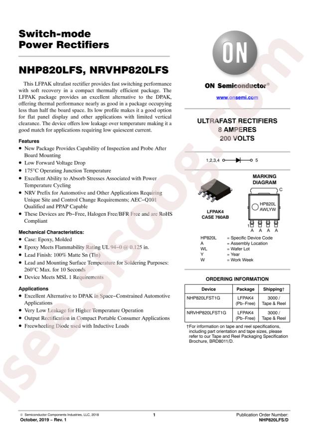 NRVHP820LFST1G